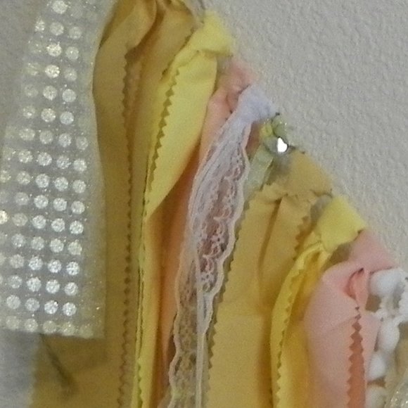 1 Year Old Birthday Boho Ribbon Swag High Chair Garland - Picture 8 of 8